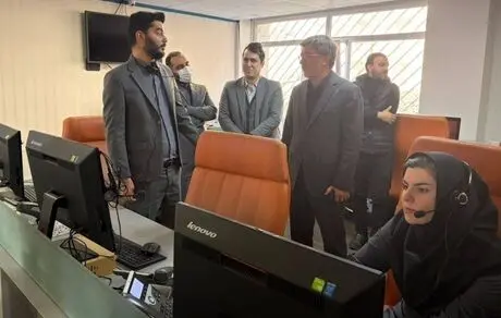 حضور میدانی مدیرعامل بیمه ایران در مرکز تماس