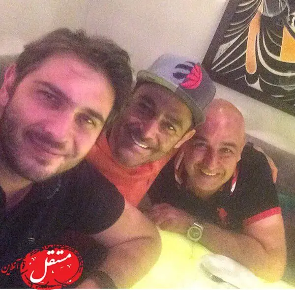 محمدرضا گلزار و برادرانش + عکس