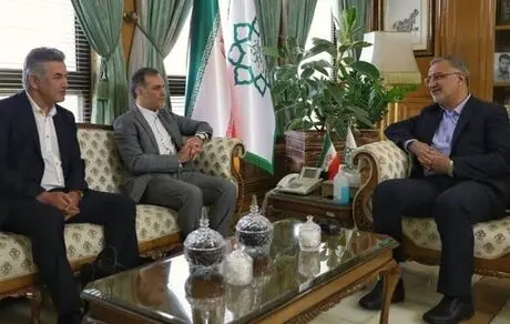 ماجدی و استیلی با شهردار تهران دیدار کردند