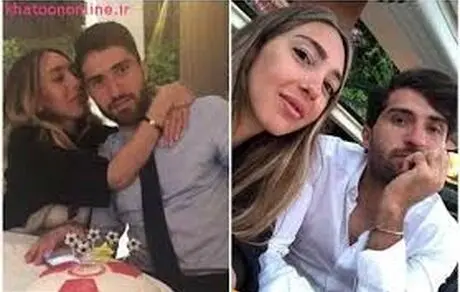کریم انصاریفرد از همسر خارجی و مدلش رونمایی کرد +عکس های مراسم ازدواج