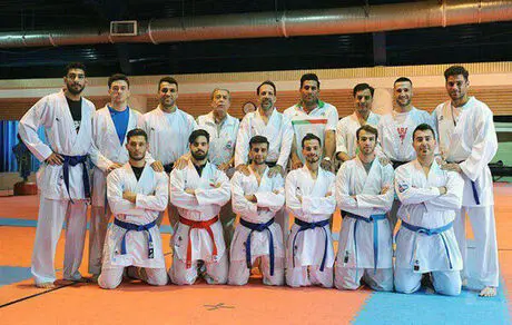 ملی پوشان کاراته به اردو رفتند