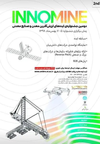 جزئیات جشنواره ایده‌های ارزش‌آفرین معدن و صنایع معدنی