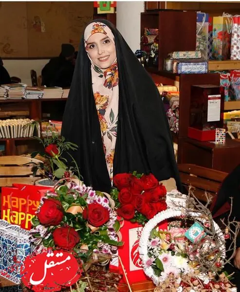 تولد رنگی رنگی خانم مجری + عکس