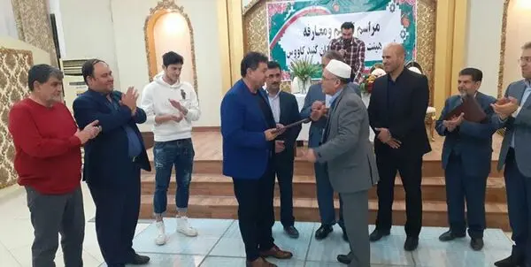 پدر سردار آزمون رئیس هیات والیبال گنبد شد