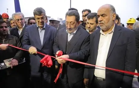 افتتاح کارخانه کنسانتره آهن بهاباد با حضور وزیر صمت و رییس هیأت عامل ایمیدرو 