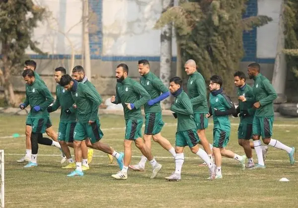  برگزاری تمرین استقلال با حضور ۴ بازیکن مصدوم + تصاویر 