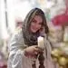 عکسی از بهاره رهنما در تمرین تئاتر