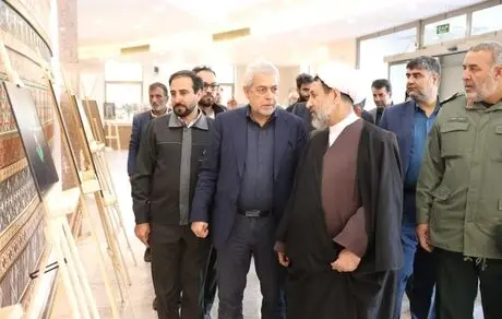  برگزاری نمایشگاه عکس نشانِ ارادت و کتابت خوشنویسان سیرجانی