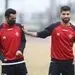 سرلک و پهلوان در تمرینات گروهی پرسپولیس