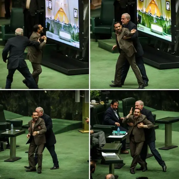 جر و بحث در صحن مجلس بر سر گرانی بنزین