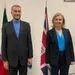 وقتی عبداللهیان با خانوم وزیر ست کرد/اگر ظریف بود می‌گفتید غرب زده است