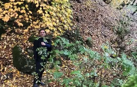 مجید اخشابی در دل طیعت زیبا + عکس
