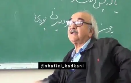 شفیعی کدکنی از فارسی‌زدایی در شبه‌‌قارهٔ هند و آسیای میانه می‌گوید/ویدیو