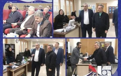 بازید مدیرعامل بیمه سرمد از شعبه استان مازندران