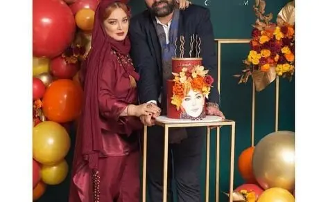 بهاره رهنما باز هم نمک بر زخم مردم پاشید/ جشن تولد بزرگ برای شوهر بهاره رهنما