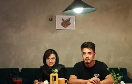 اولین کافه افغانستانی‌ها در تهران + عکس