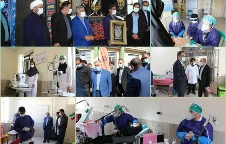 هفدهمین اردوی جهادی درمانی شرکت مس در منطقه هماشهر پاریز برگزار شد