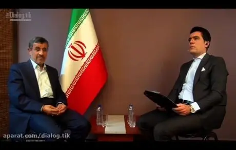 فیلم لورفته از درگیری در مصاحبه جدید احمدی نژاد