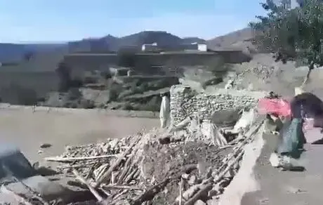۲۵۵ کشته در زلزله بامداد امروز افغانستان