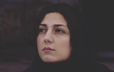 عکس خانم بازیگر در فیلم توقیف شده 