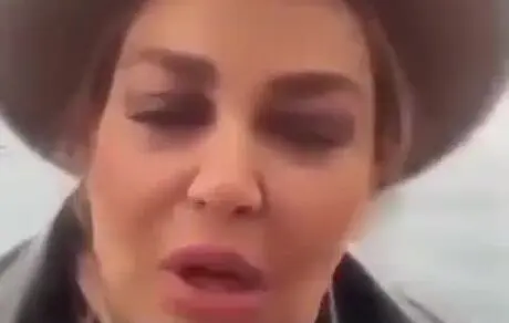 جنجال بهاره رهنما از روی کشتی تفریحی در استانبول