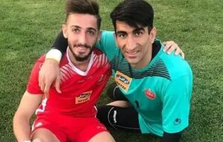 کنایه جالب بیرانوند به گلزن دربی +عکس