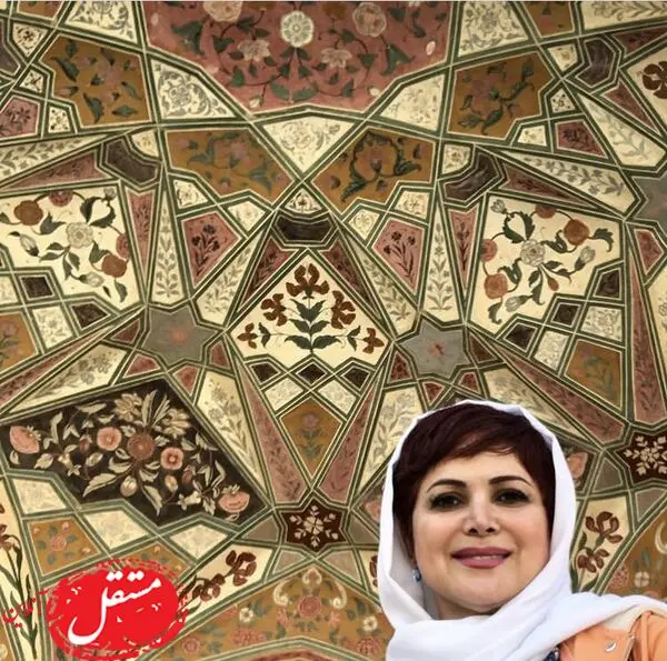 کمند امیرسلیمانی در مکانی تاریخی + عکس
