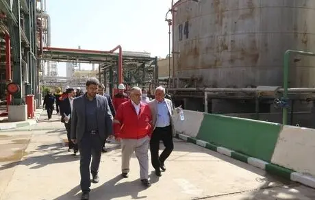 بازدید مدیر عامل شستا از کارخانه تماد مشهد