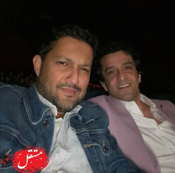 حامد بهداد و بازیگر مشهور در سالن های کالیفرنیا + عکس