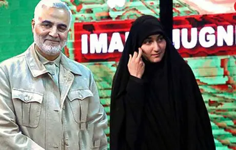 دختر سردار سلیمانی ازدواج کرد  + عکس