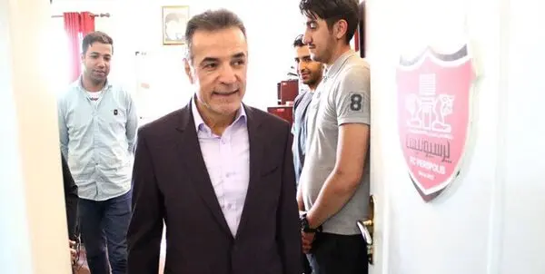 دیدار نماینده خاورمیانه‌ای اسپانسر پیراهن پرسپولیس با انصاری فرد