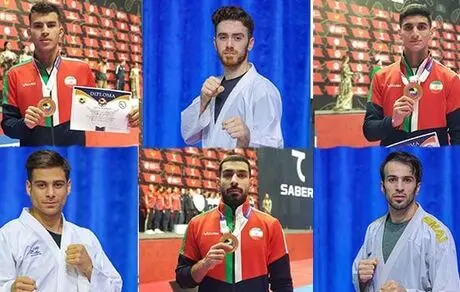 کاراته کاهای بیمه تعاون، ایران را به قهرمانی آسیا رساندند