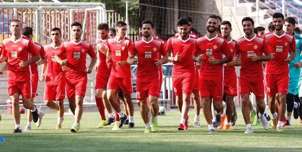 تمرین امروز پرسپولیسی‌ها در مجموعه خیریه عمل برگزار شد