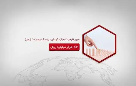 عبور ظرفیت مجاز نگهداری ریسک بیمه ما از مرز 9.3 هزار میلیارد ریال

