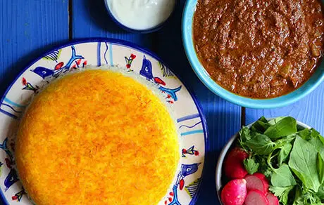 خورشت شش‌انداز بادمجان + طرز تهیه