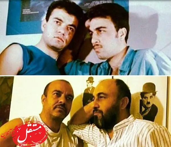 خاطره‌بازی رضا عطاران و سعید آقاخانی + عکس