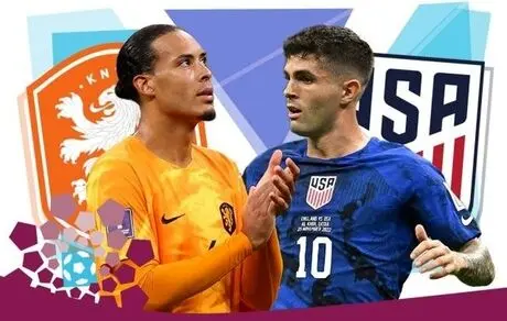 پخش زنده بازی هلند با آمریکا در جام جهانی 2022 قطر، شنبه 12 آذر ساعت 18:30