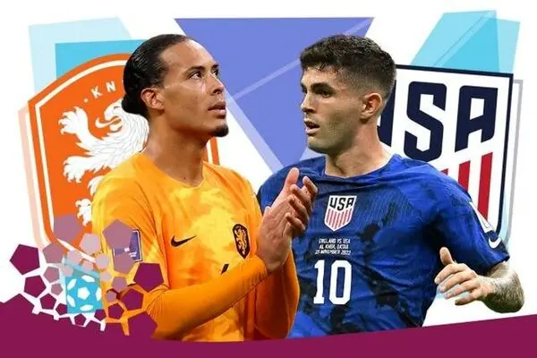 پخش زنده بازی هلند با آمریکا در جام جهانی 2022 قطر، شنبه 12 آذر ساعت 18:30