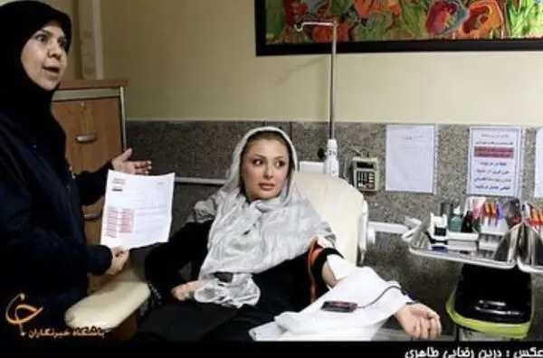 نیوشا ضیغمی راهی بیمارستان شد + عکس