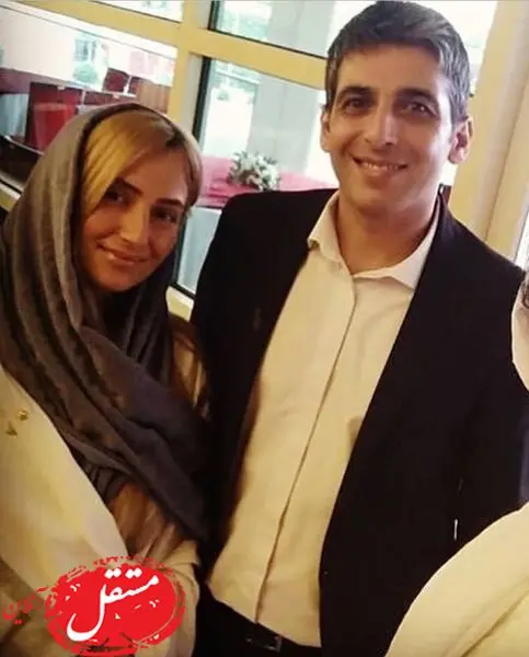 همسر دوم بازیگر معروف + عکس