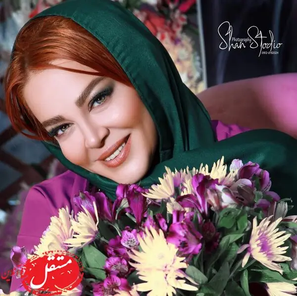 بهاره رهنما با استایل لاکچری به پیشواز شب یلدا رفت + تصاویر