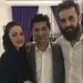 شیلا خدادا و همسرش در کنار بازیکن تیم ملی والیبال + عکس