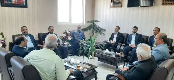 دیدار مدیرعامل و مدیران شرکت آلومینای ایران با مسئولان ارشد خراسان‌شمالی