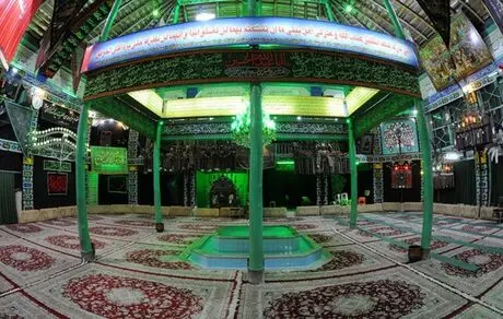«تکیه دزاشیب» یک اثر ملی در شمیران