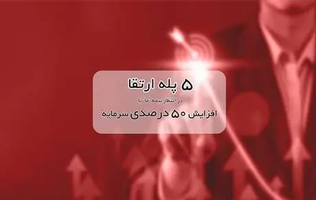 5 پله ارتقا در انتظار بیمه ما با افزایش 50 درصدی سرمایه