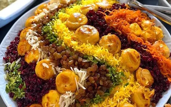 خانم‌ها با این پلو هنر خود را به رخ بکشند! + دستورالعمل پخت