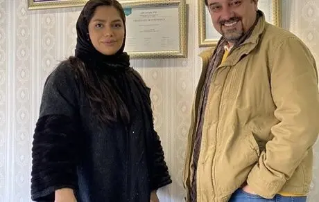 برزو ارجمند و پزشکش + عکس