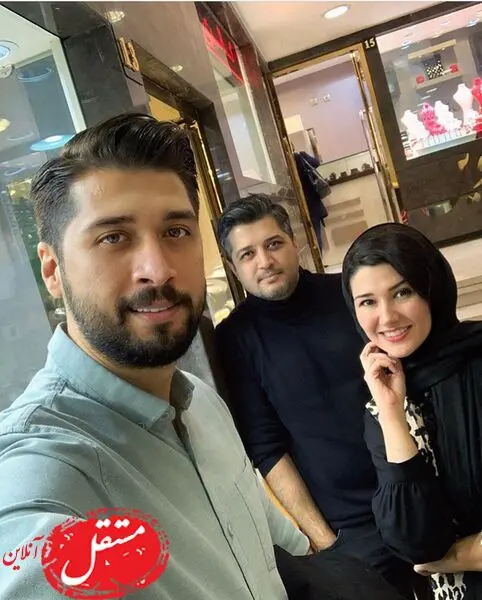 خواهر آقای بازیگر در مغازه پندار اکبری + عکس