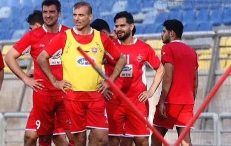 اعلام برنامه تمرینی  امروز پرسپولیسی‌ها