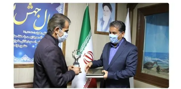 اهدای لوح و تندیس صنعت سبز کشور به پگاه فارس